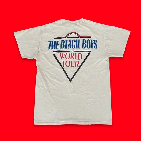 Vintage 1995 The Beach Boys Summer In Paradise World Tour Graphic T-Shirt M - Picture 2 of 7